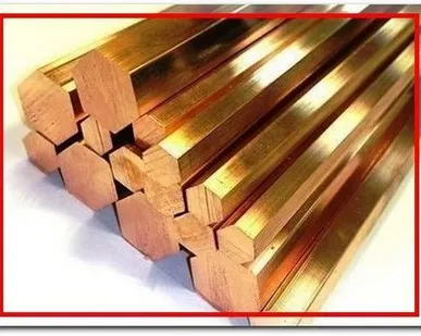 фото Шестигранник бронзовый 5-100 мм, БрБНТ1.9