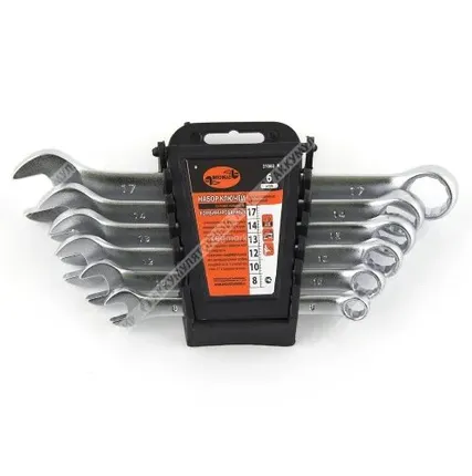 Фото №0 Набор комбинированных ключей 6 предметов АвтоДело