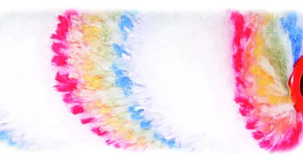 Фото №0 Ролик-мини полиакрил.15*110мм мультиколор инд.уп. PQtools (Лакра) 0404011А