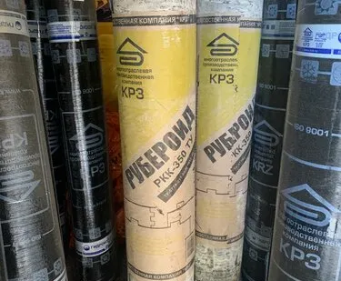 фото Рубероид кровельный с крошкой