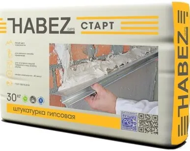 фото Штукатурка гипсовая Хабез Старт (30кг)