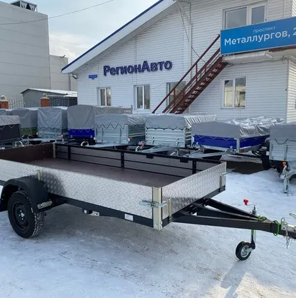 Фото №0 Прицеп ALASKA Фермер 3.5 алюм.борт