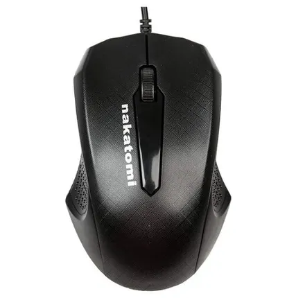 Фото №0 Мышь NAKATOMI MON-07U Black USB