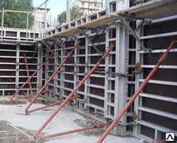 Фото №0 Опалубка для стен и перекрытий.