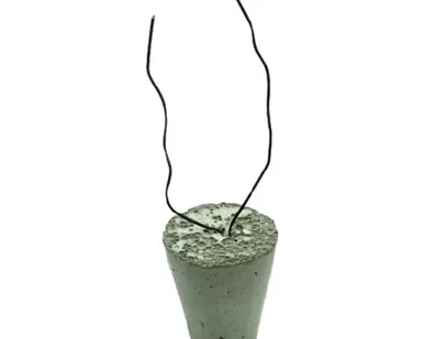 фото Фиксатор бетонный с проволокой &quot;Конус&quot; (200 шт; 30 мм) Промышленник ФБК30