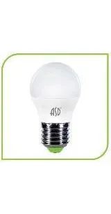 фото Лампа светодиодная LED-ШАР-standard 5Вт 160-260В Е14 3000К 450Лм ASD