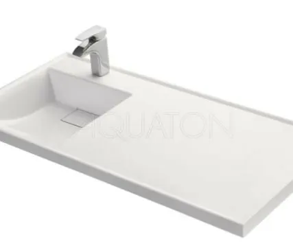 Фото №0 Раковина Акватон Лондри 105 1A72833KLH01L для установки над стиральной машиной левая