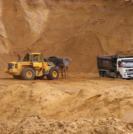 Фото №0 Песок горный (карьерный)