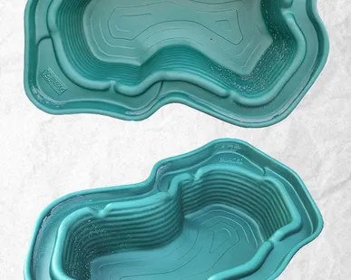 фото Декоративны садовый пруд "Байкал" 750л., черный и
зеленый цвет.