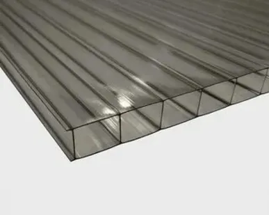 фото Сотовый поликарбонат "SOTALIGHT" Серый 4 мм