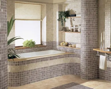 фото Укладка плитки 15 х 15 см