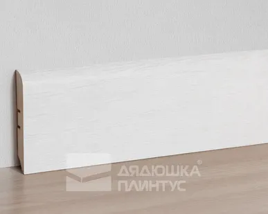 фото Смартпрофайл Стронг Плинтус МДФ Smartprofile Strong 80М Дуб винтаж светло-серый