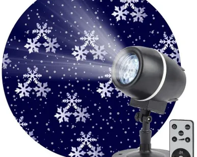 фото Проектор LED Снежный вальс IP44 220В ENIOP-08 ЭРА Б0047979