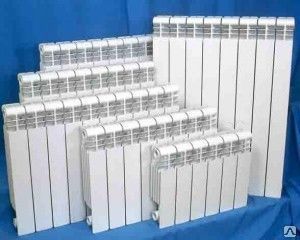 фото Радиатор GERMANIUM 500/80 алюминиевый