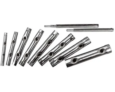 фото Набор STAYER ключей трубчатых 6 - 22 мм, 10 пр. (5) 2719-H10