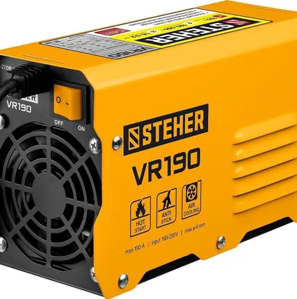 Фото №1 Сварочный инверторный аппарат Steher VR-190