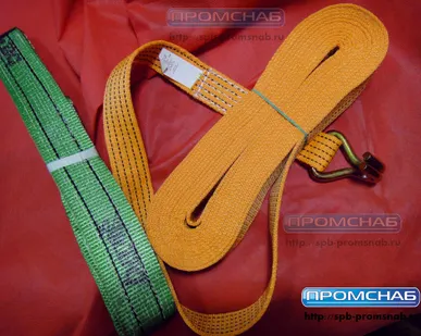 фото Лента с крюком 5-10Т/10М