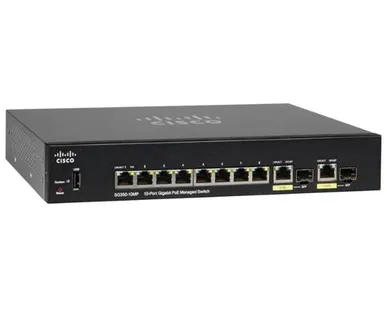 фото Коммутатор Cisco SG350-10MP