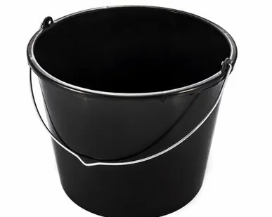 фото Ведро строительное 16л резинопластик (обрезиненная ручка) Flexible