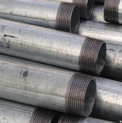 Фото №0 Труба ВГП оцинкованная Ц-Р-80х4 ГОСТ 3262-75