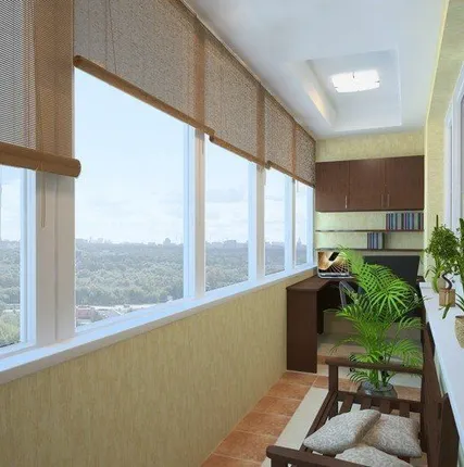 Фото №0 Застеклить лоджию