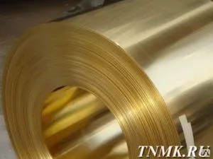 фото Лента латунная 1.2х40 Л63М ГОСТ 2208-2007