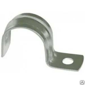 Фото №0 Скоба металлическая однолапковая