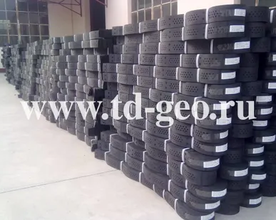 фото Производство объемной георешетки