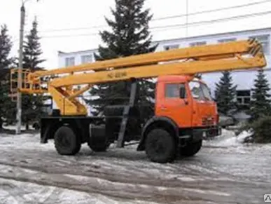 фото Автовышки от 18 до 22 метров