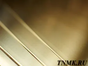 фото Лист бронзовый 18 мм БрБ2