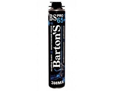 фото Пена монтажная Bartons BS PRO 65+ профессиональная