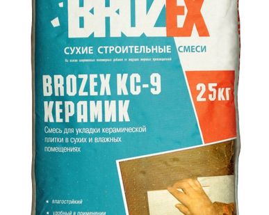 фото Клей Brozex КС-9 Керамик 25кг