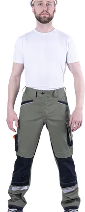 Фото №0 Брюки КОРПОРАЦИЯ летние, хаки-черный