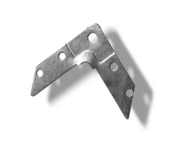 фото Уголок оцинкованный для сборки воздуховодов 105*27*2,5