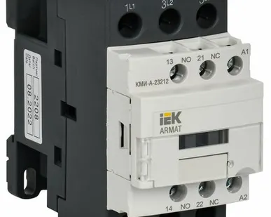 фото Контактор 32А 220В без реле 1НО 1НЗ (КМИ-А-23212 LC1D...