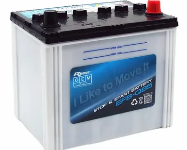 фото Аккумулятор RDrive OEM EFB-Q85 Asia 65 Ач о.п. (PE1T-18-520 9B)