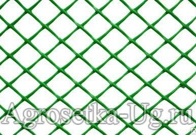 фото Сетка садовая пластиковая 0.75 х 20 м (15х15мм) зелёная, хаки