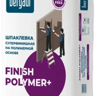 фото Шпатлевка финишная на полимерной основе Bergauf Finish Polymer+ 20 кг