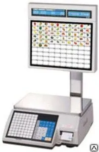 Фото №0 Весы электронные торговые CAS cl5000j-15Is tcp-Ip