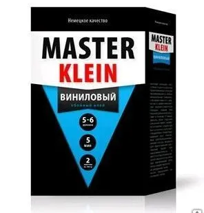 фото Клей обойный Master Klein "ВИНИЛОВЫЙ" 13-15 рулонов уп. 500 г