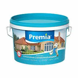 фото Краска PREMIA интерьерная белая антимикробная база А, ведро 9 л