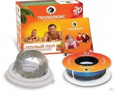фото Теплый пол «Теплолюкс» (двужильный кабель) 15ТЛБЭ2-13