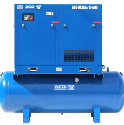 Фото №0 Установка компрессорная винтовая АСО-ВК18,5/10М2-500