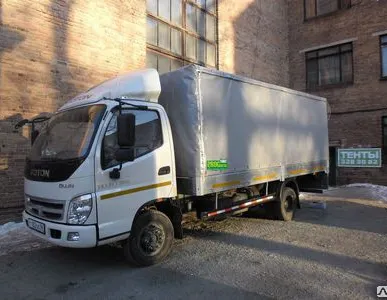 фото Каркас на газель (4м) h2,0 под боковую погрузку (откидной борт)