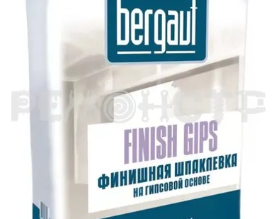 фото Шпатлевка вн/раб гипсовая 18кг BERGAUF Finish Gips (56) П
