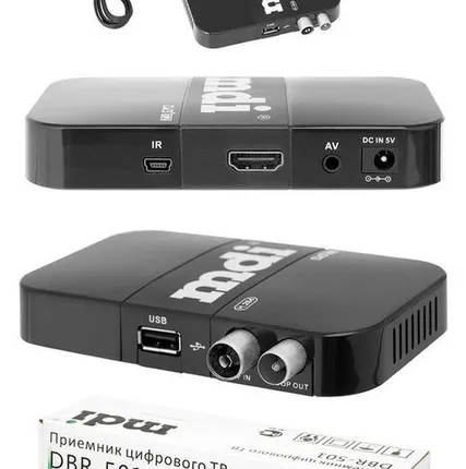 Фото №0 Цифровой ресивер DVB-T2 MDI DBR-501