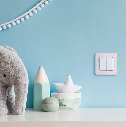 Фото №0 Механизм выключателя 2-кл. Inspiria 250В 10AX бел. Leg 673620