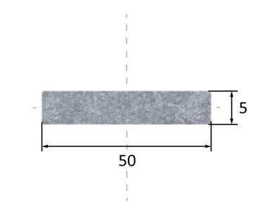 фото Полоса оцинкованная 50х5