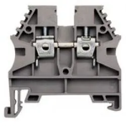 фото Klemsan Клеммник на DIN-рейку 4мм.кв. (серый); AVK4(RP)