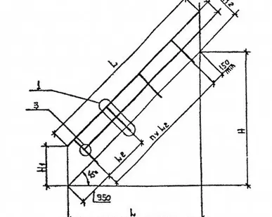 фото Ограждения для лестниц с углом 45 градусов